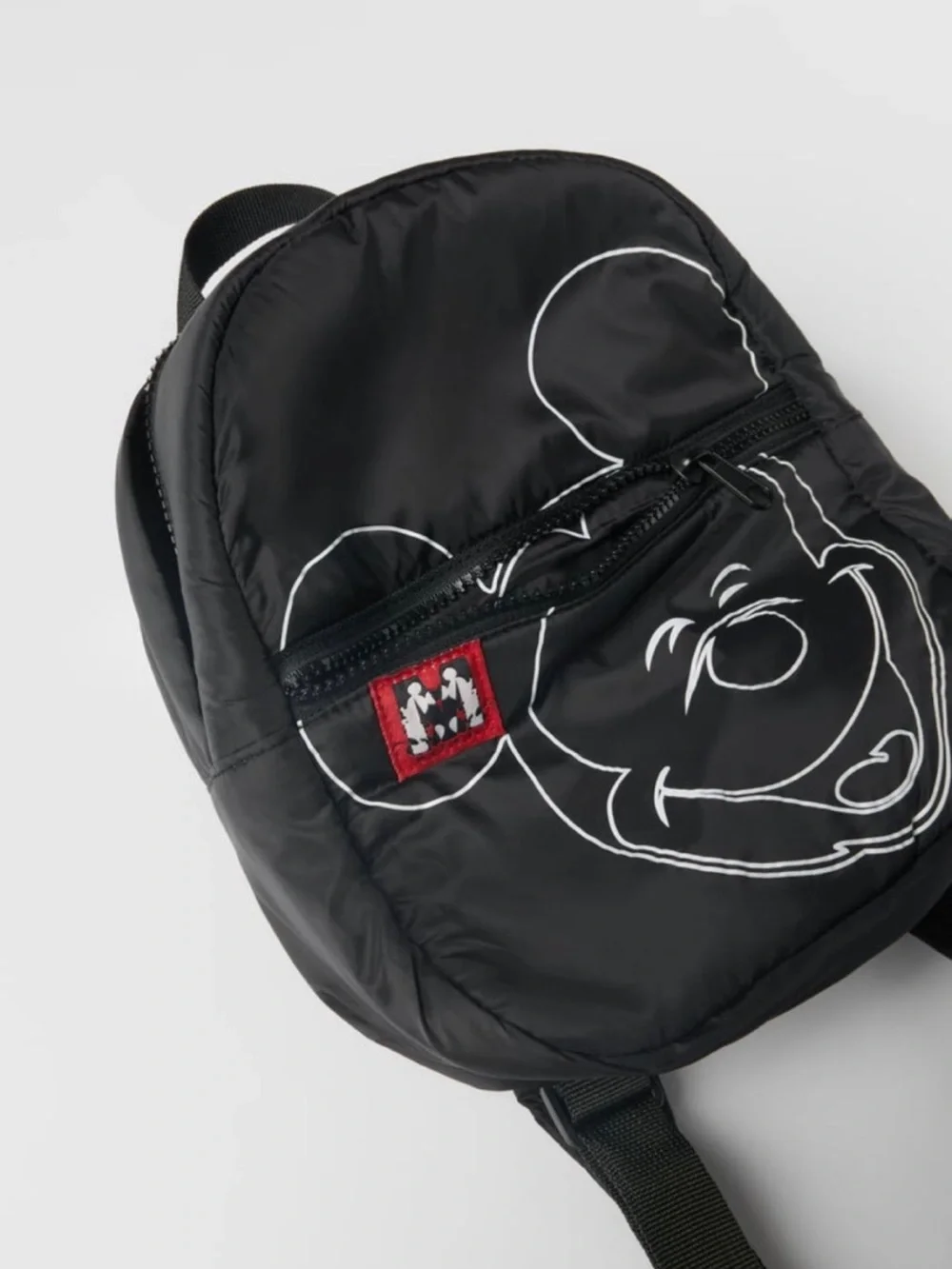 ZARA Kids Black Mickey Mouse Mini Backpack